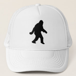 Sasquatch Squatchin' Silhouette Trucker Hat