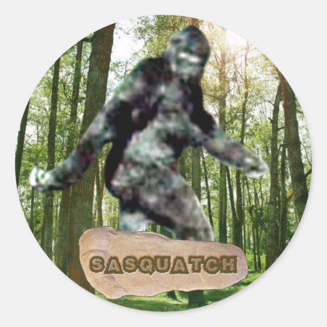 Sasquatch Sticker (Front)