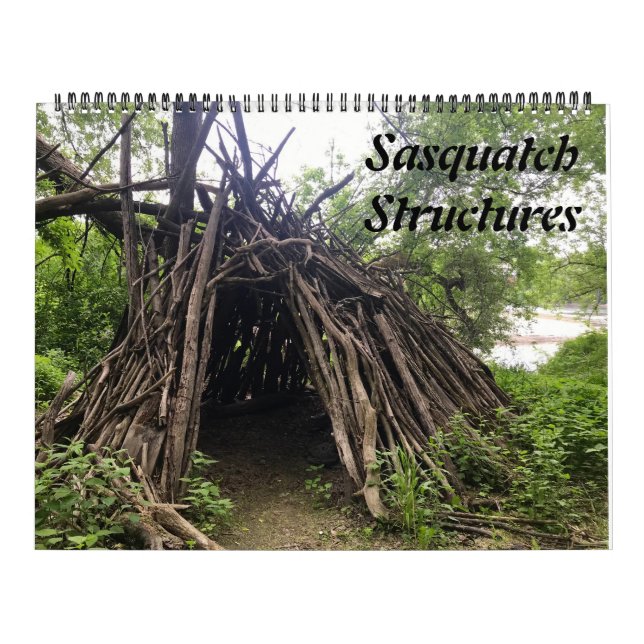 Sasquatch Structures Wall Calendar (Cover)