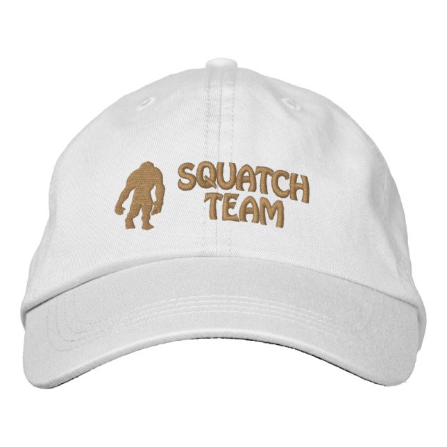 Sasquatch  Team Embroidered Cap (Front)