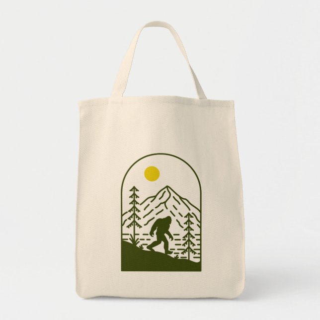 Sasquatch Tote Bag (Front)