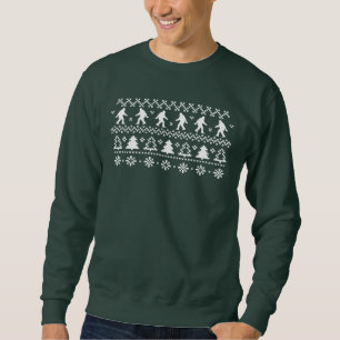 Sasquatch Ugly Christmas Sweater Sweatshirt