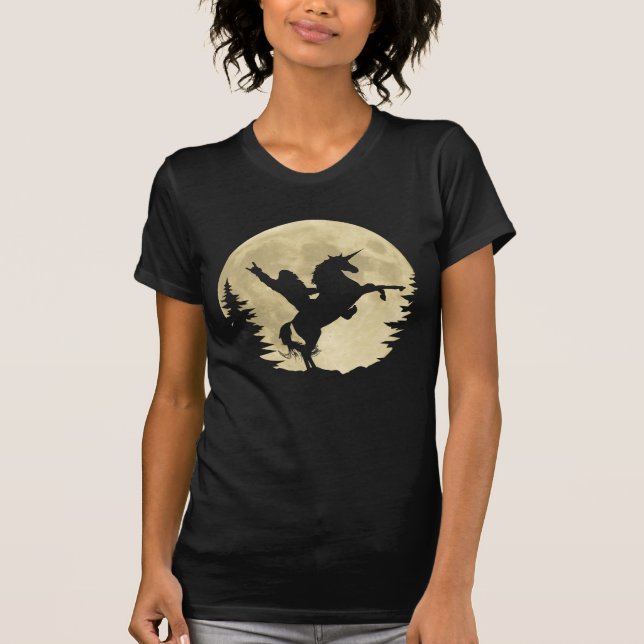 Sasquatch Unicorn T-Shirt (Front)