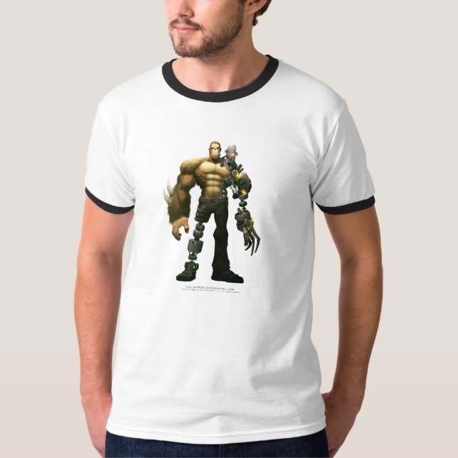 Sasquatch Upgrade Men's Graphic Tee (Front)
