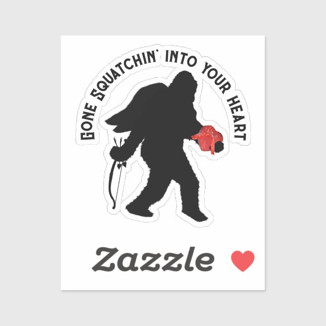 Sasquatch Valentine's Day (Sheet)