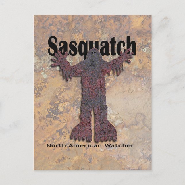 Sasquatch Watcher Postcard (Front)