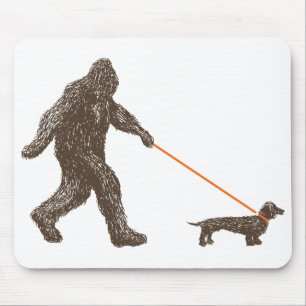 Sasquatch's Best Friend Mouse Mat