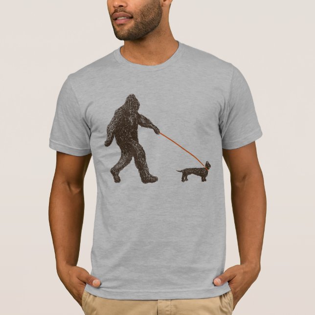 Sasquatch's Best Friend T-Shirt (Front)