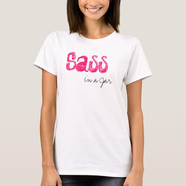 Sass in a jar tank (Front)