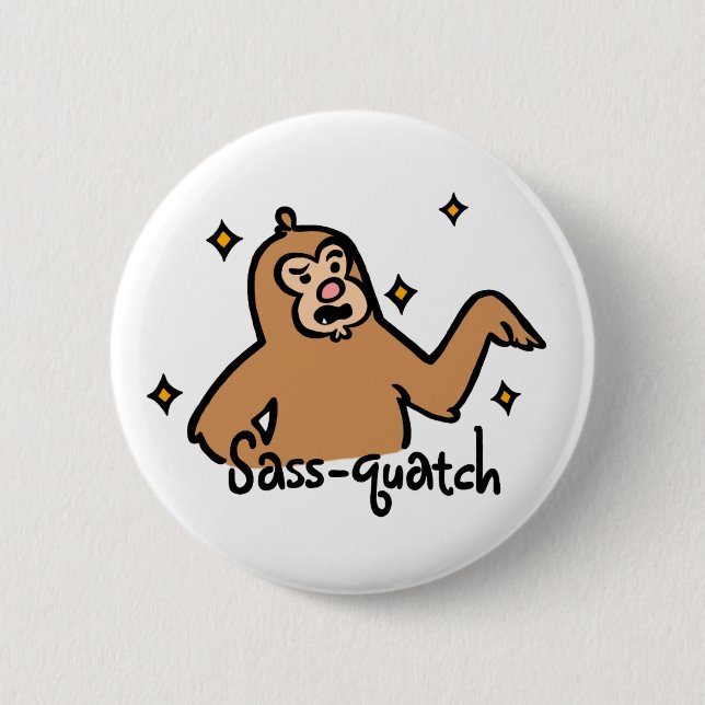 Sass-quatch Pin (Front)