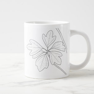 Sassafras albidum  large coffee mug