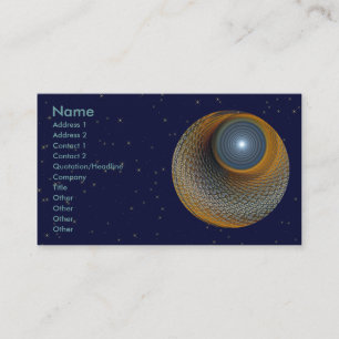 Sassafras Beaver Moon Business Card