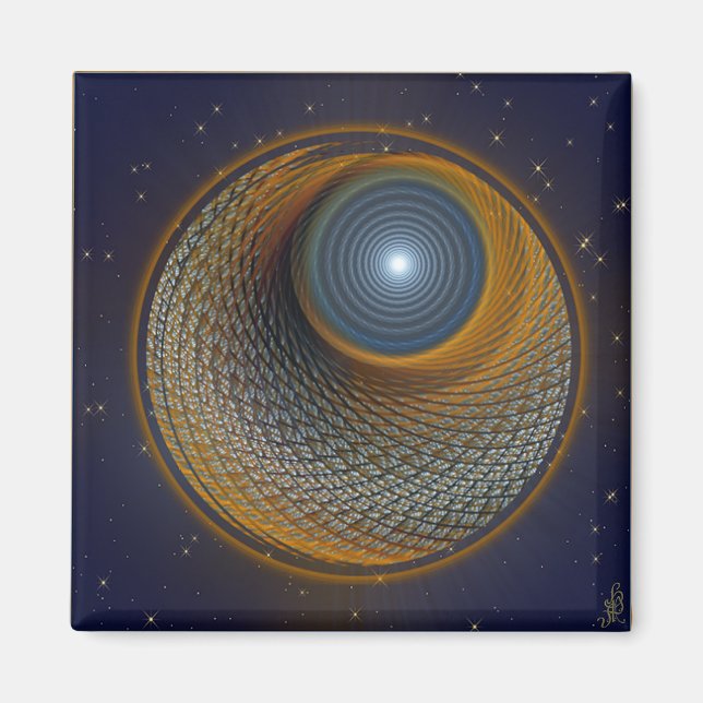 Sassafras Beaver Moon Magnet (Front)