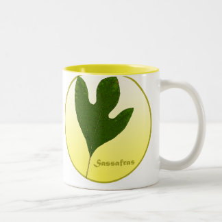 Sassafras Tree Two-Tone Coffee Mug
