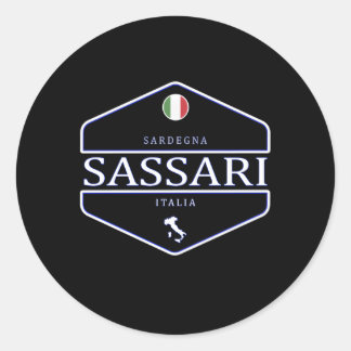 Sassari Sardegna Italia Sassari Sardinia Italy Classic Round Sticker