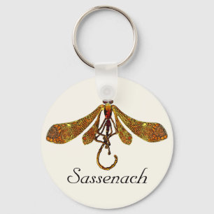 Sassenach Dragonfly Key Ring