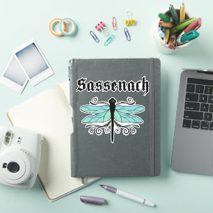 Sassenach Dragonfly Outlander Amber Blue Gift Tee