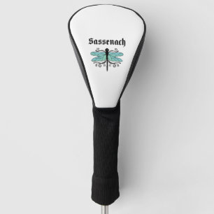 Sassenach Dragonfly Outlander Amber Blue Sweatshir Golf Head Cover
