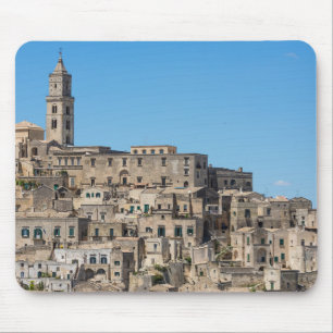 Sassi di Matera city in Italy Mouse Mat