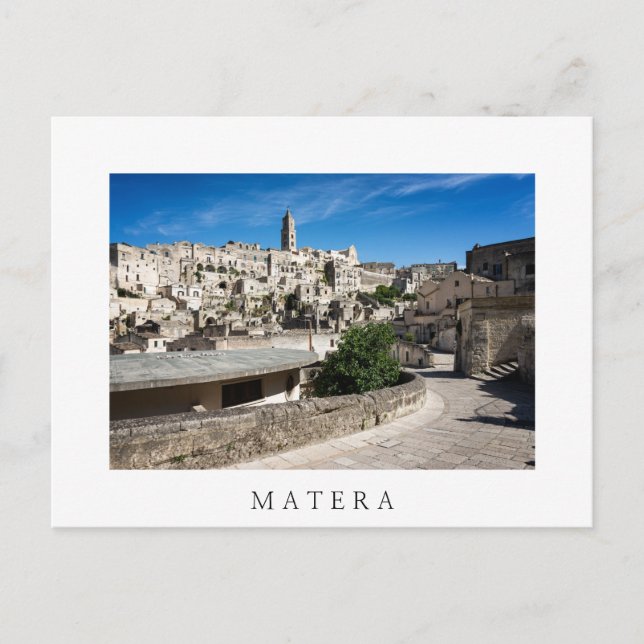 Sassi di Matera old city Postcard (Front)