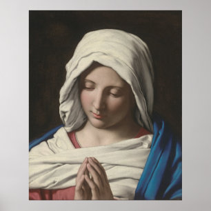 Sassoferrato - Madonna in prayer Poster