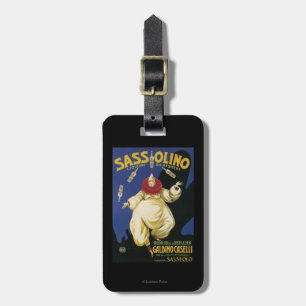 Sassolino Liquore da Dessert Promotional Luggage Tag