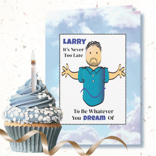 Sassy 50th Birthday Male Cartoon Funny Saying Card