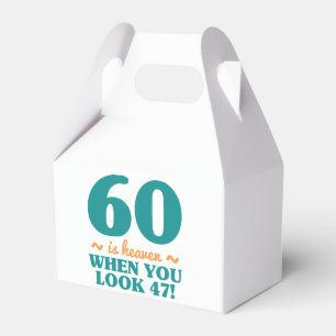 Sassy 60th Birthday Favour Box