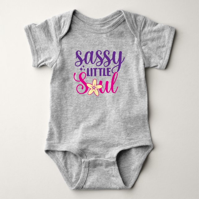 Sassy Baby Bodysuit (Front)