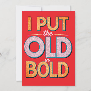 Sassy Birthday Card