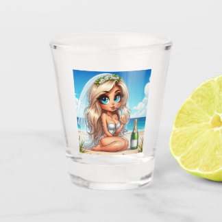 Sassy Bride Shot Glass