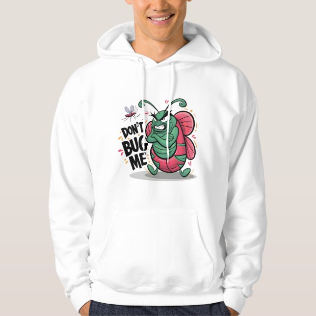 Sassy Bug: Graffiti-inspired Whimsical Art Hoodie (Front)