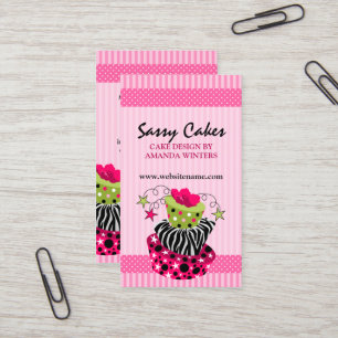 Sassy Cake Bakery Business Card