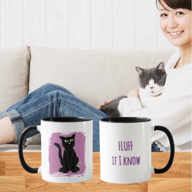 Sassy Cat Meme Design | Sarcastic Cat Humour Mug (Creator Uploaded)