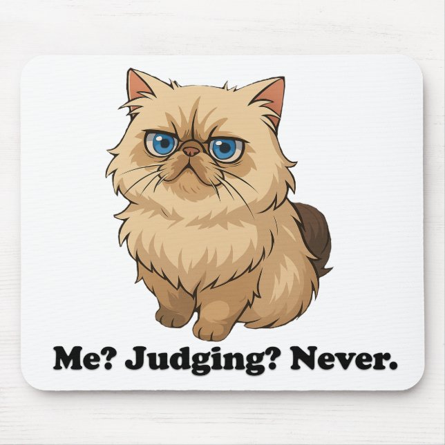 Sassy Cat Mousepad (Front)