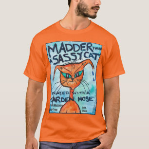 Sassy Cat t-shirt, men's XL T-Shirt
