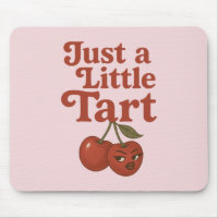 Sassy Cherry Just a Little Tart Retro Red & Pink