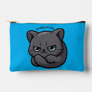 Sassy Chibi Cat with an Attitude Accessory Pouch