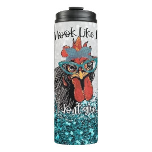 Sassy Chicken Attitude Thermal Tumbler