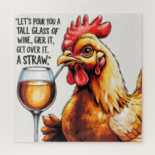 Sassy Chicken Edition Jigsaw Puzzle