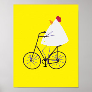 Sassy chicken poster
