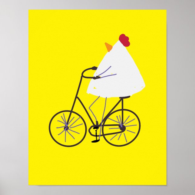 Sassy chicken poster (Front)