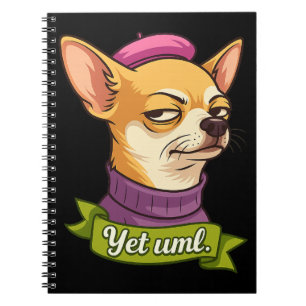 Sassy Chihuahua Sticker Notebook