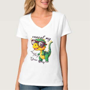 Sassy Dino Women's T-Shirt – "Cancel My Subscripti