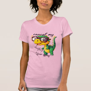 Sassy Dino Women's T-Shirt – "Cancel My Subscripti