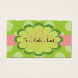 Sassy Dots Personalised Gift Enclosure Card