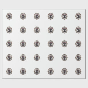 Sassy Feminine Cat Funny Cat Lover Design - Sassy Wrapping Paper