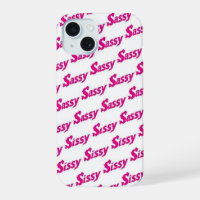 Sassy Fire Pink Typography Pattern