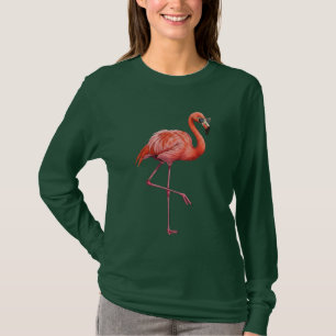 Sassy Flamingo Retro Vintage T-Shirt
