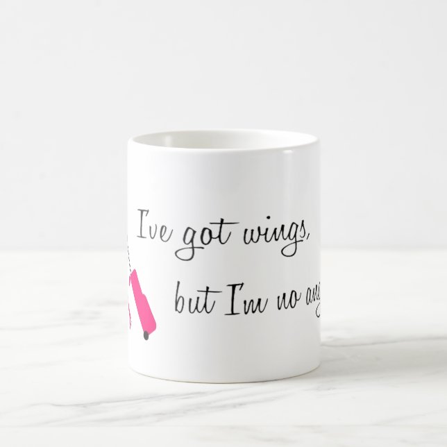 Sassy Flight Attendant Coffee Mug (Center)